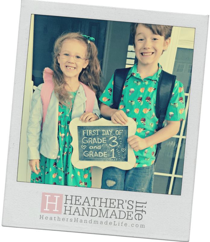What Charlotte wore ... {Heather's Handmade Life}