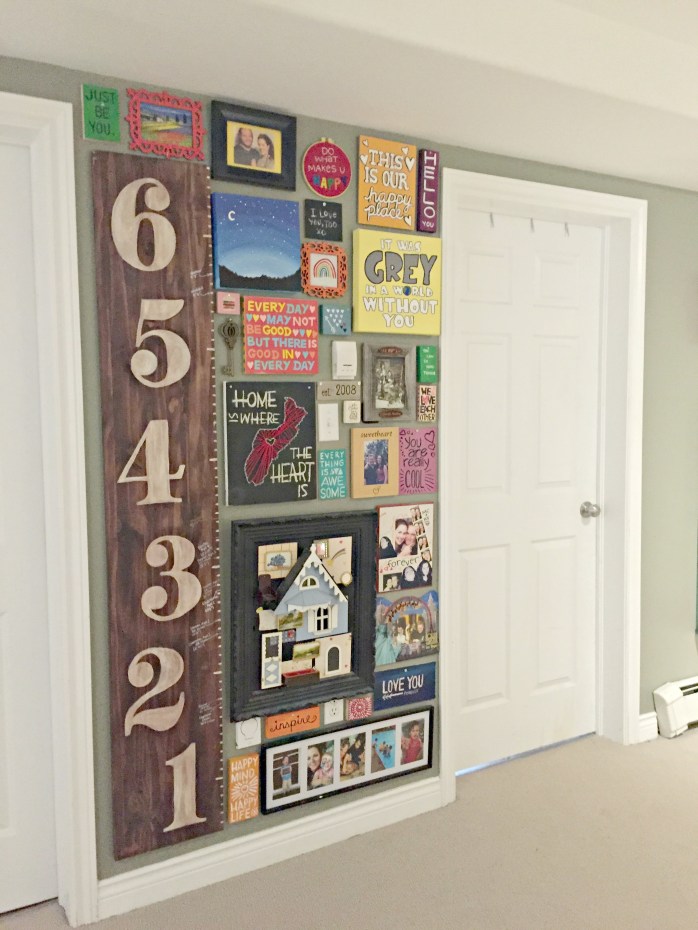 DIY growth chart ruler {Heather's Handmade Home}