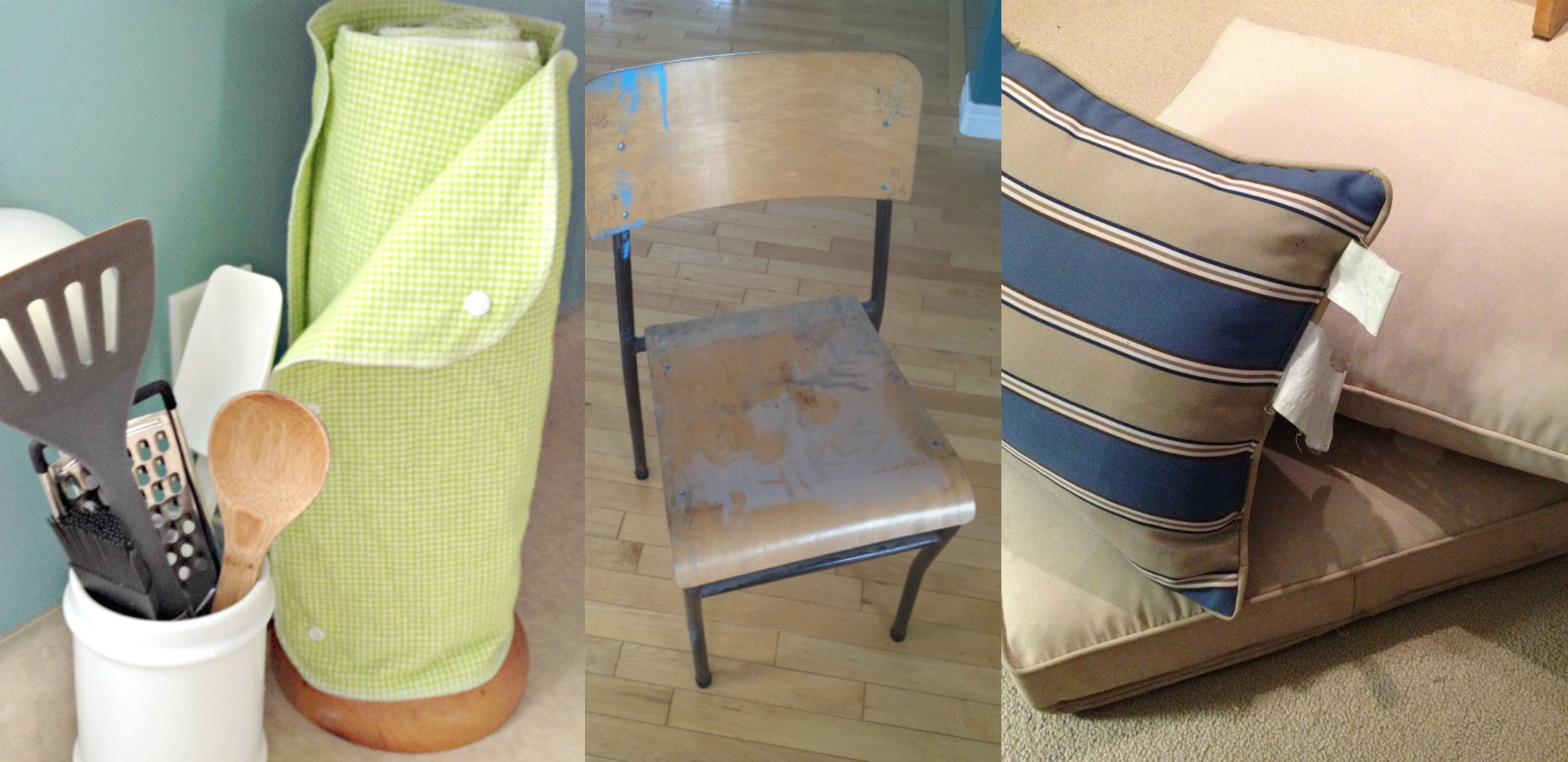 Creative repurposing, reusing, and recycling in our home {Heather's Handmade Life}