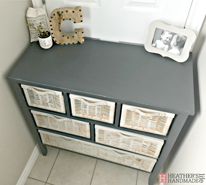 How to paint wicker (the easy way) {Heather's Handmade Life}