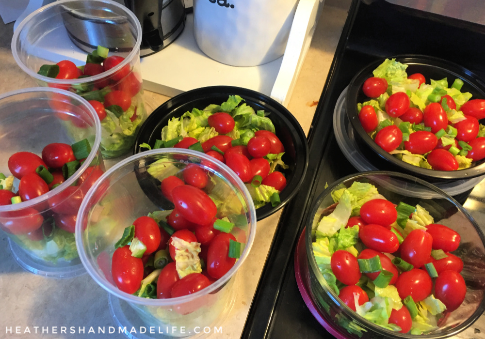 The healthy hack that's helping me eat more salad {Heather's Handmade Life}