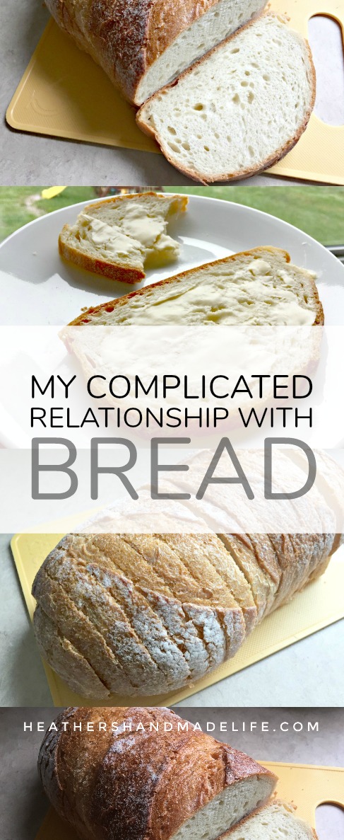 My complicated relationship with bread, and how I decided to change the way I viewed it. {Heather's Handmade Life} #carbs #lowcarb
