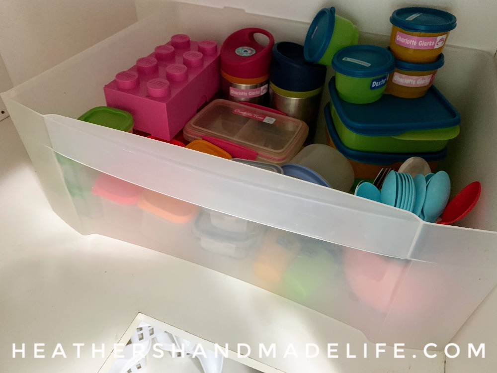 School lunch container tips & tricks {Heather's Handmade Life}