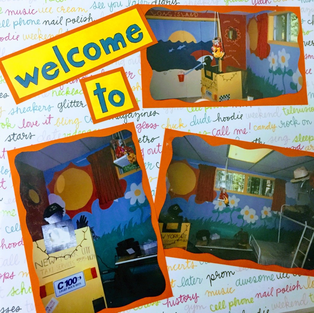 My New York City bedroom circa 1998