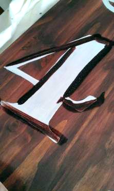 DIY growth chart ruler {Heather's Handmade Life}