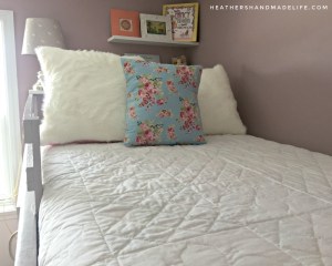 DIY loft bed, play area + reading nook {Heather's Handmade Life}