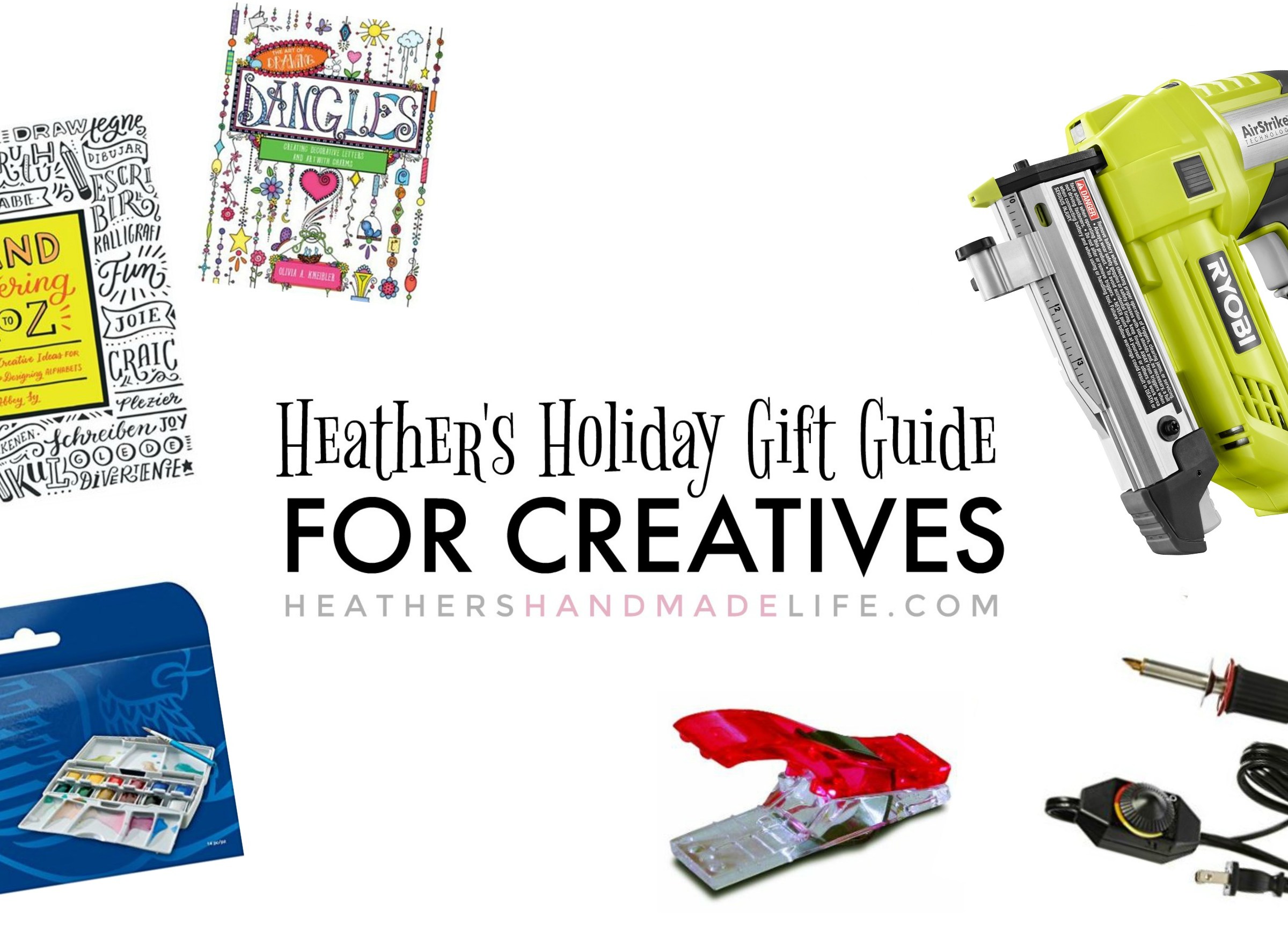 HEATHER’S HOLIDAY GIFT GUIDE: Gifts for creatives {Heather's Handmade Life}