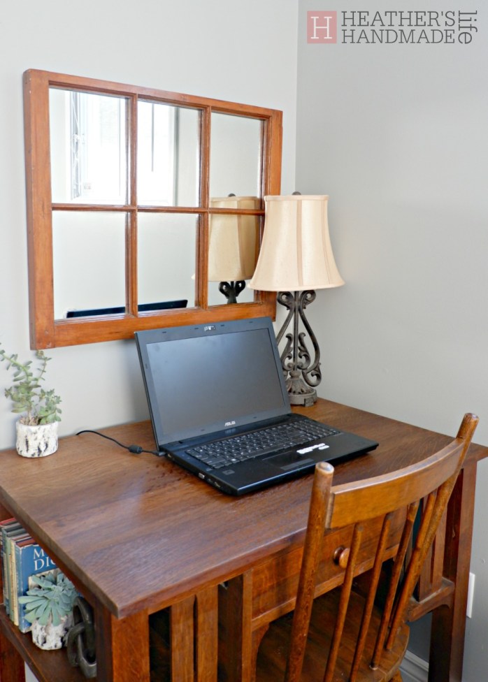 Trimming furniture to make it fit {Heather's Handmade Life}