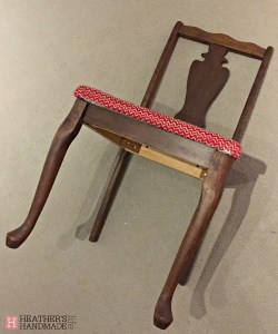 DIY makeup table {Heather's Handmade Life}