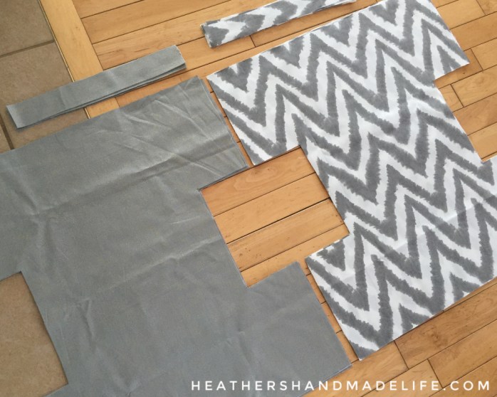 How to sew fabric bins {Heather's Handmade Life}