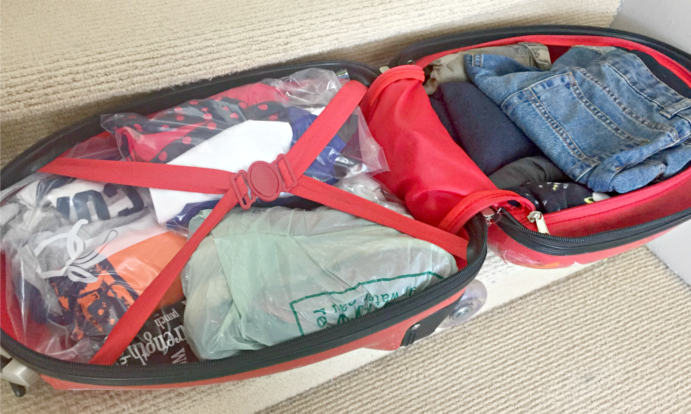 Tips for packing carry-on luggage {Heather's Handmade Life}