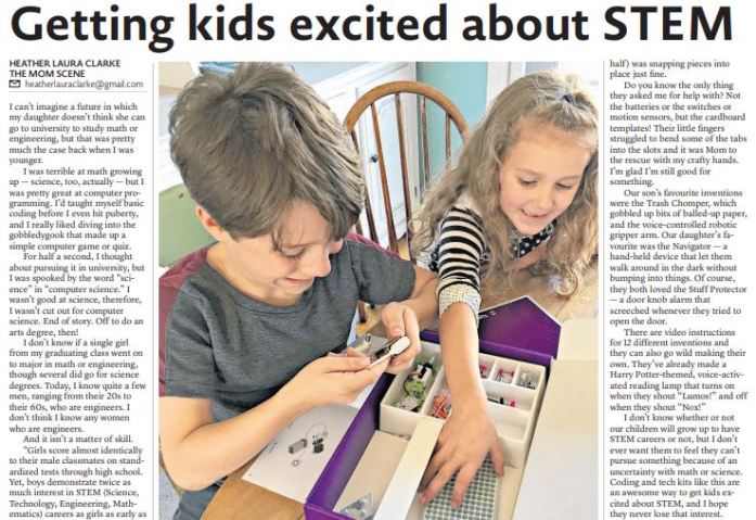 Getting kids excited about STEM {Heather's Handmade Life}