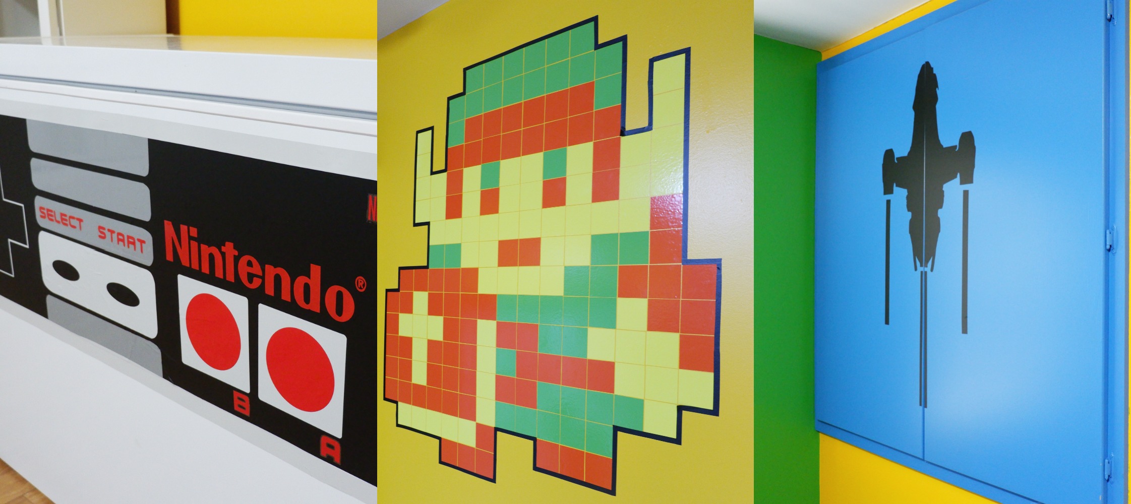 Fantastically geeky vinyl wall decals {Heather's Handmade Life}