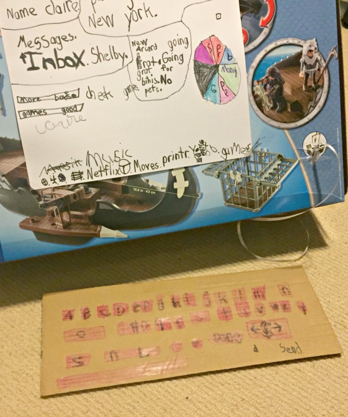 Cardboard box entrepreneurs {Heather's Handmade Life}