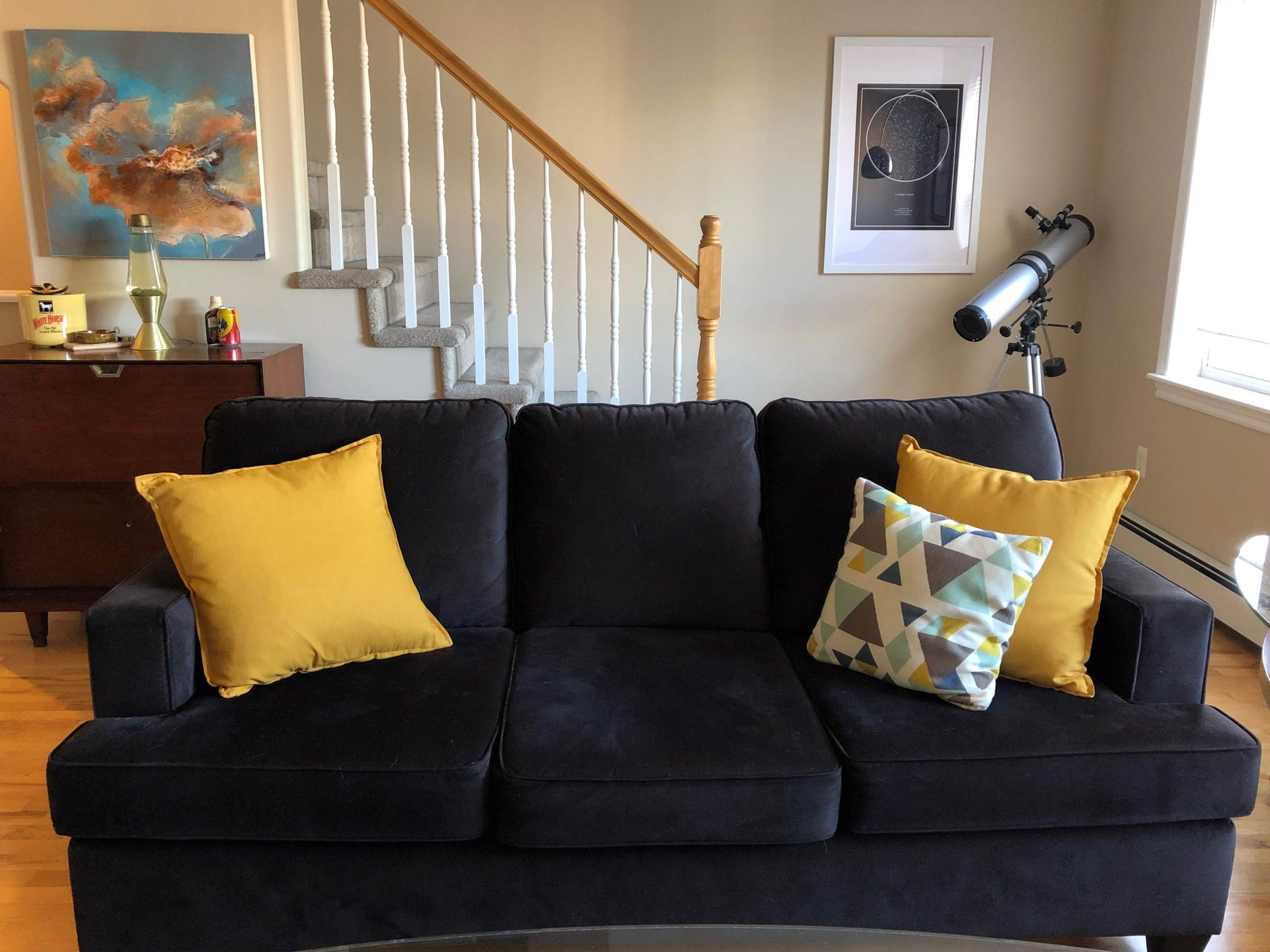 Easy Ways to Change a Room's Colour Palette {Heather's Handmade Life}