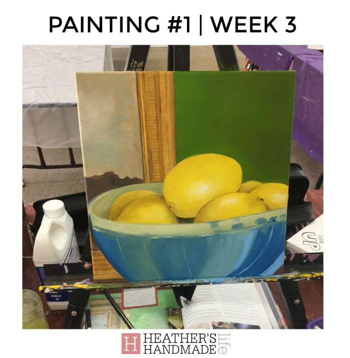 What I'm learning about oil painting {Heather's Handmade Life}