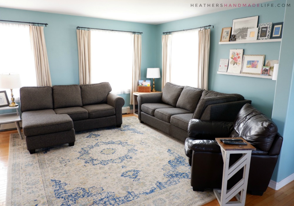 I am not an interior designer {Heather's Handmade Life}