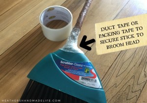 DIY Harry Potter costumes | DIY Quidditch broom craft | Hermione Granger costume | Rita Skeeter costume | {Heather's Handmade Life}