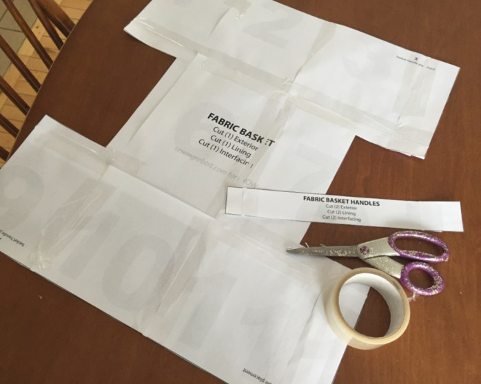 How to sew fabric bins {Heather's Handmade Life}