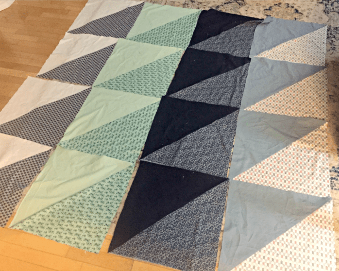 Super easy quilt top for beginners {Heather's Handmade Life}
